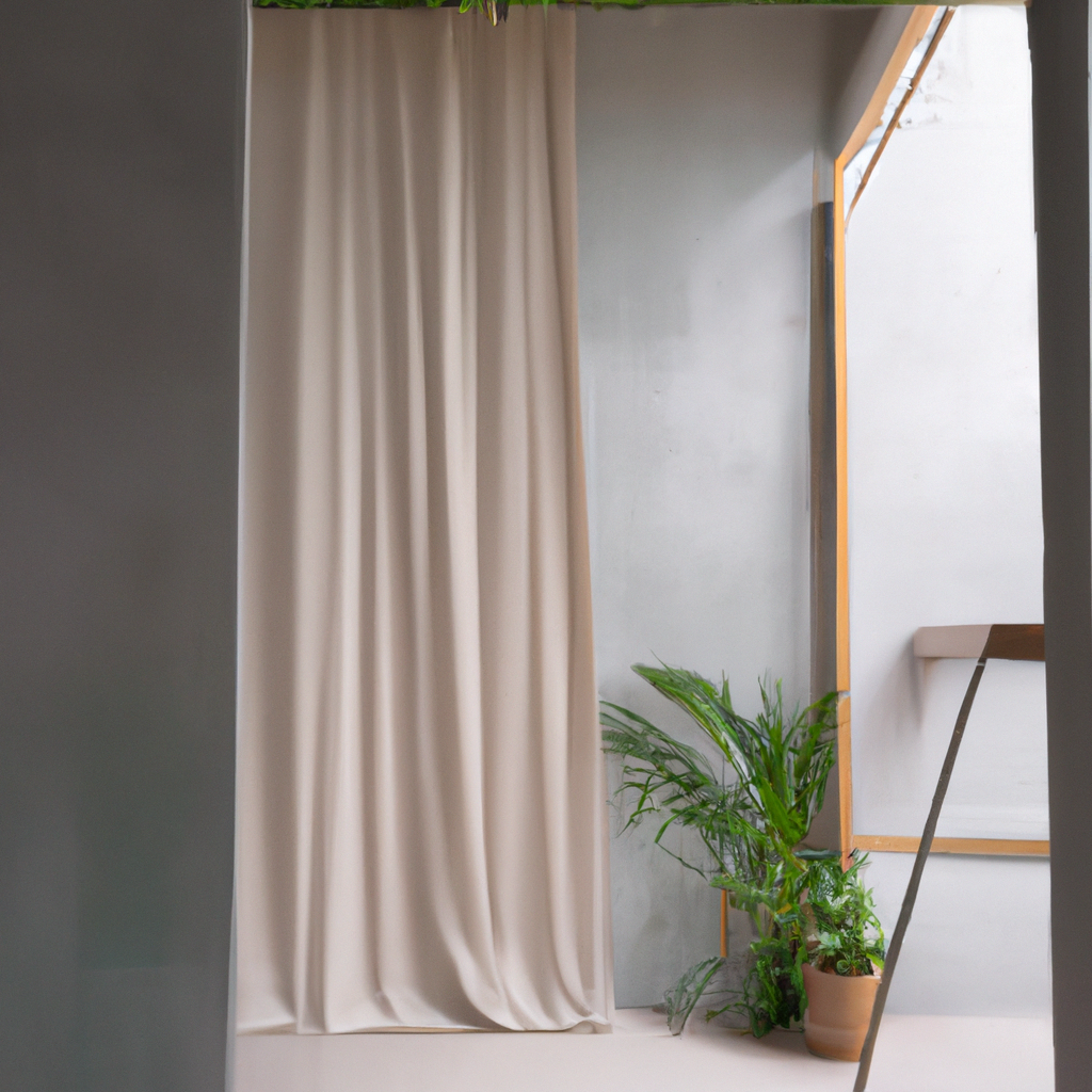 Escena después, luz modelada natural con sombras suaves, interior minimalista